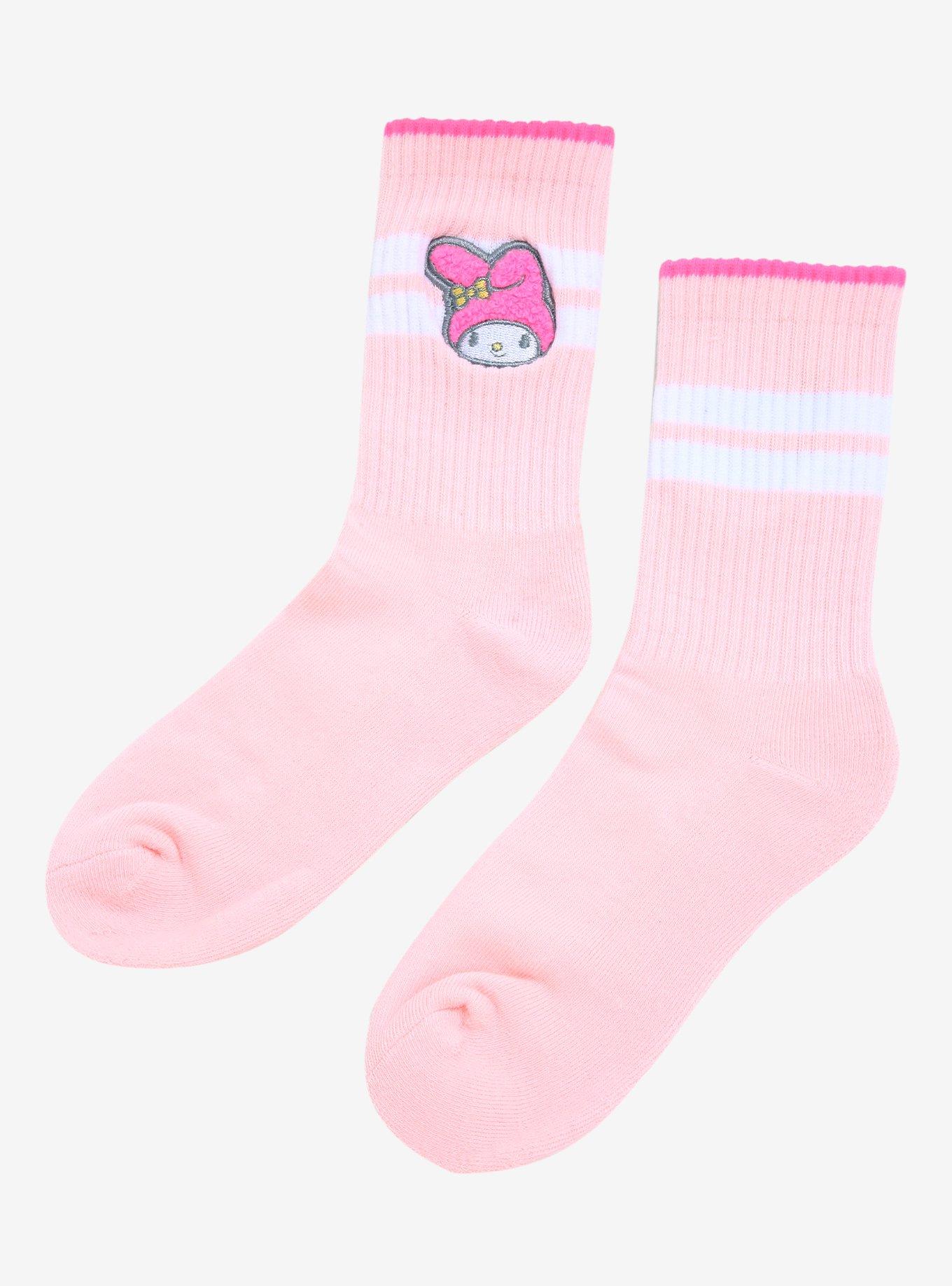 My Melody Varsity Crew Socks, , alternate