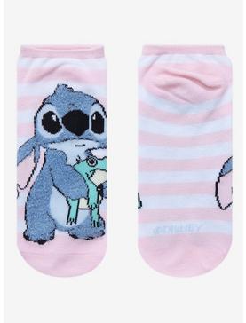 Disney Lilo & Stitch Frog Textured No-Show Socks, , hi-res