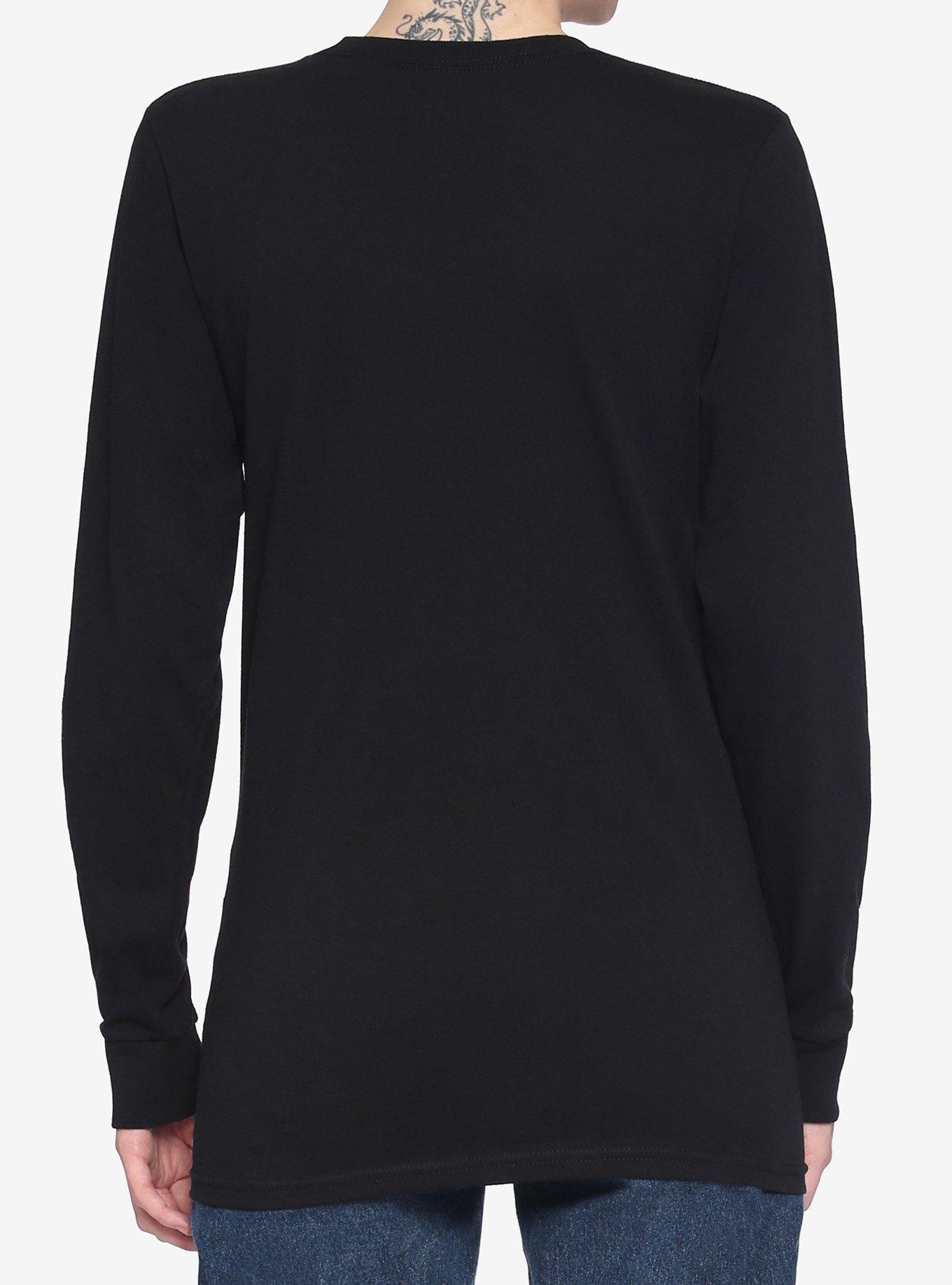 My Chemical Romance Knight Procession Girls Long-Sleeve T-Shirt, BLACK, alternate