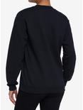The Neighbourhood Sweater Weather Logo Boyfriend Fit Girls Sweatshirt, BLACK, alternate