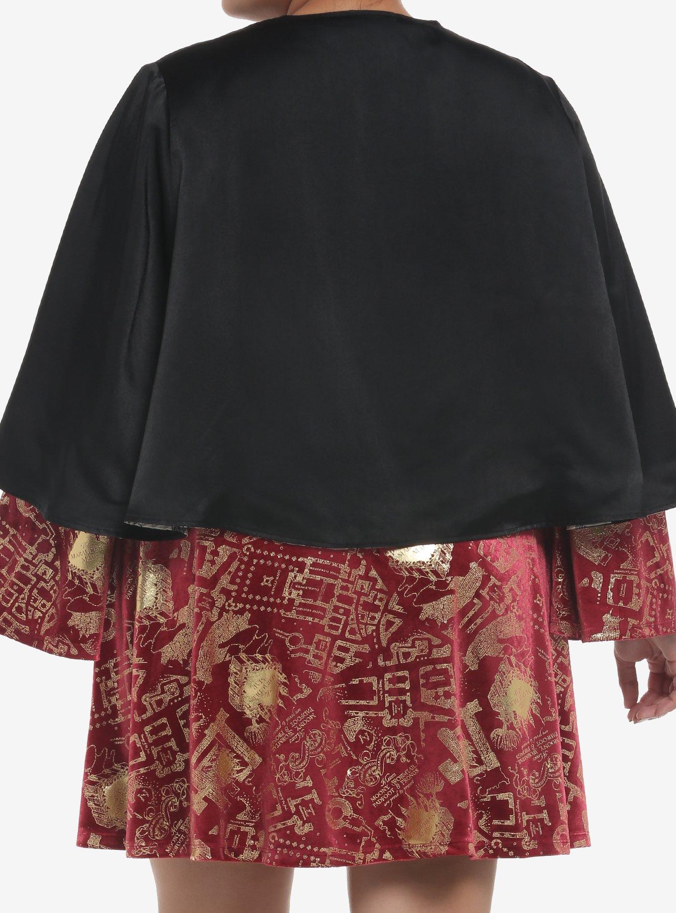 Harry Potter Marauder's Map Capelet, MULTI, alternate - view 3