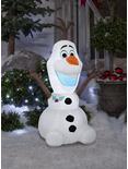 Disney Frozen Olaf In Sitting Pose Airblown, , alternate