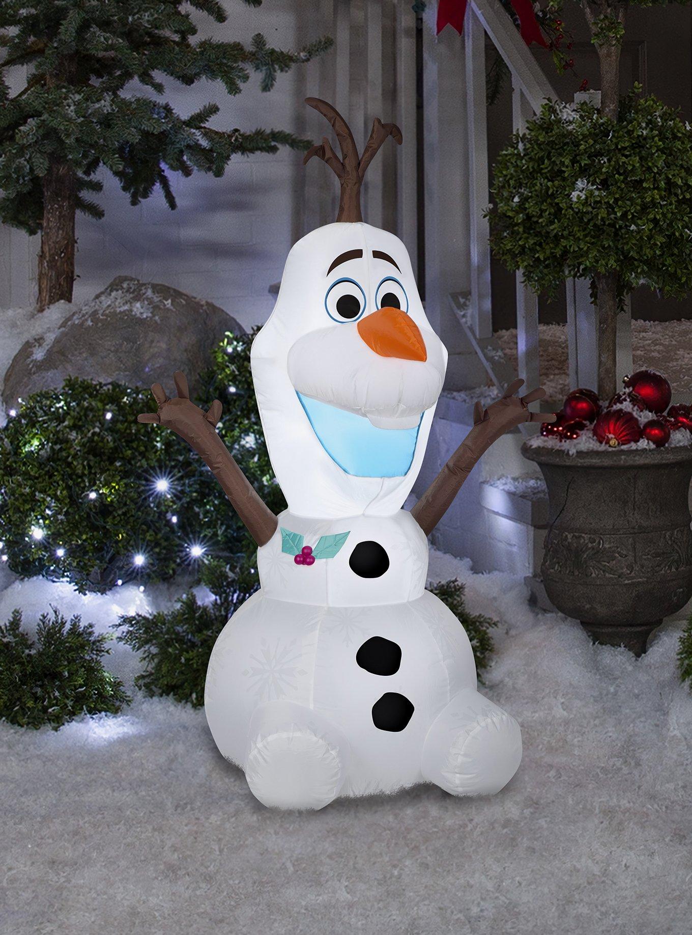 Disney Frozen Olaf In Sitting Pose Airblown, , hi-res