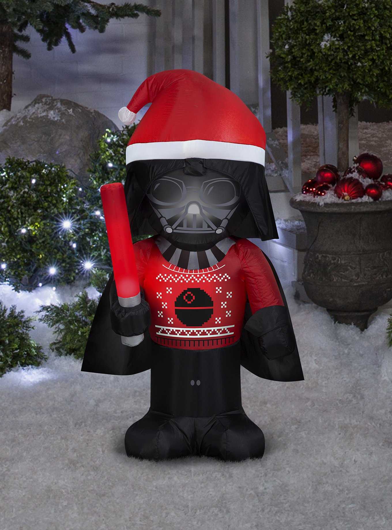 Star Wars Darth Vader In Ugly Christmas Sweater Airblown, , hi-res