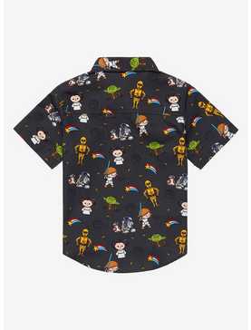 Our Universe Star Wars Chibi Rebels Toddler Woven Button-Up - BoxLunch Exclusive , , hi-res