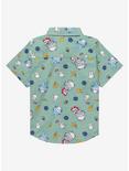 Our Universe Studio Ghibli My Neighbor Totoro Allover Print Toddler Woven Button-Up - BoxLunch Exclusive, SAGE, alternate