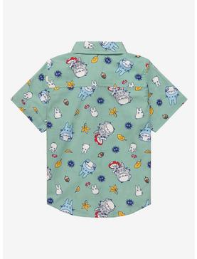 Our Universe Studio Ghibli My Neighbor Totoro Allover Print Toddler Woven Button-Up - BoxLunch Exclusive, , hi-res