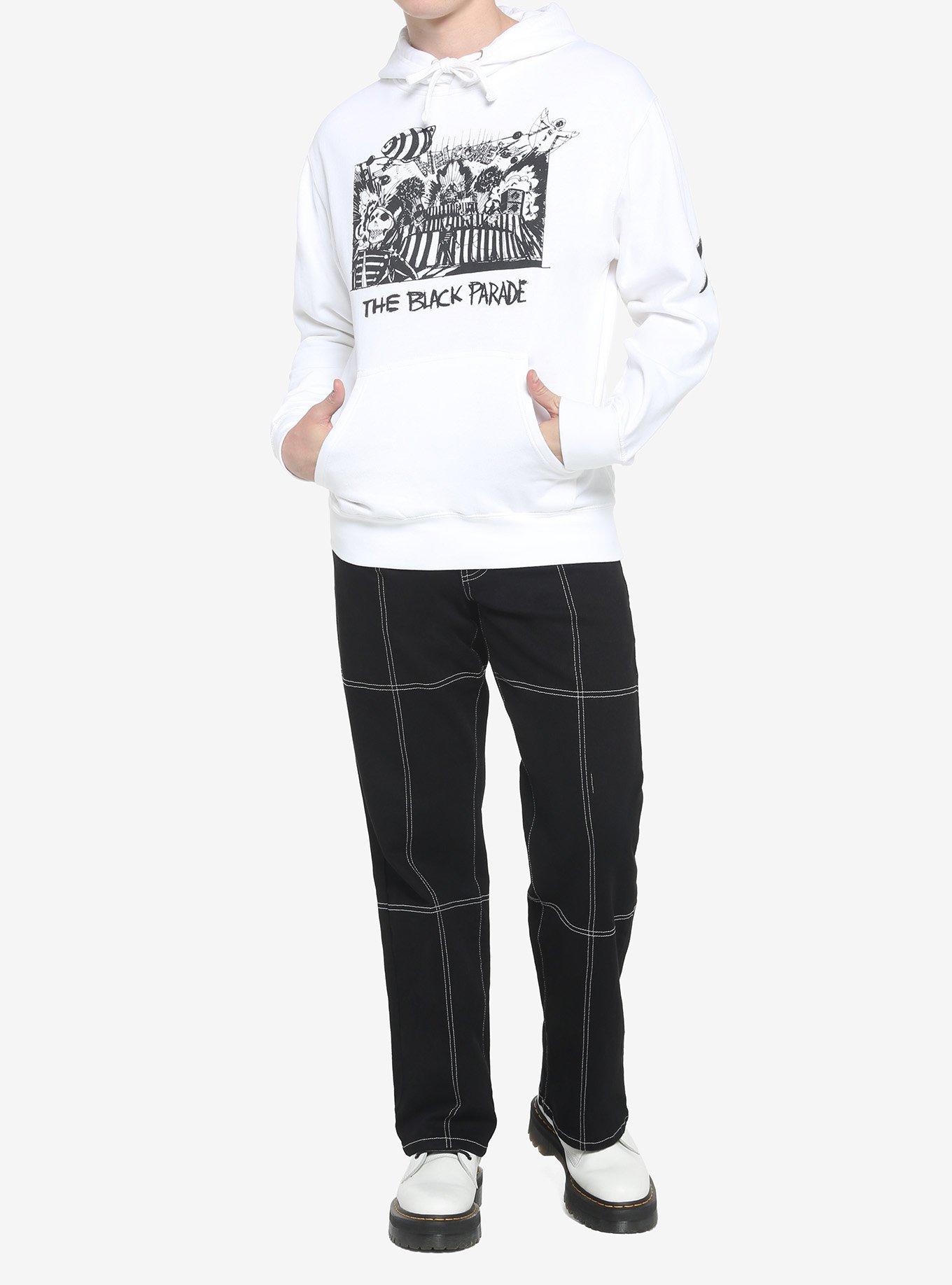 My Chemical Romance Black Parade Sketch Hoodie, BLACK, alternate