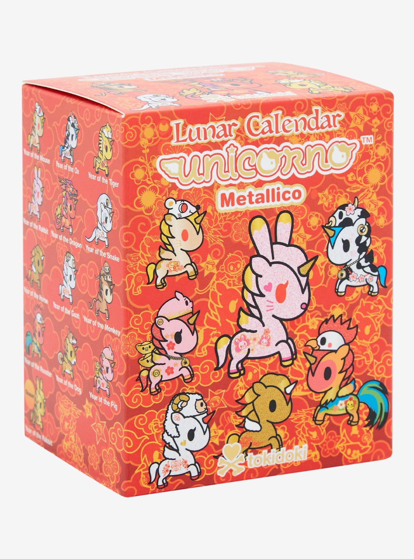 tokidoki Lunar Calendar Unicorno Metallico Blind Box Vinyl Figure , , alternate
