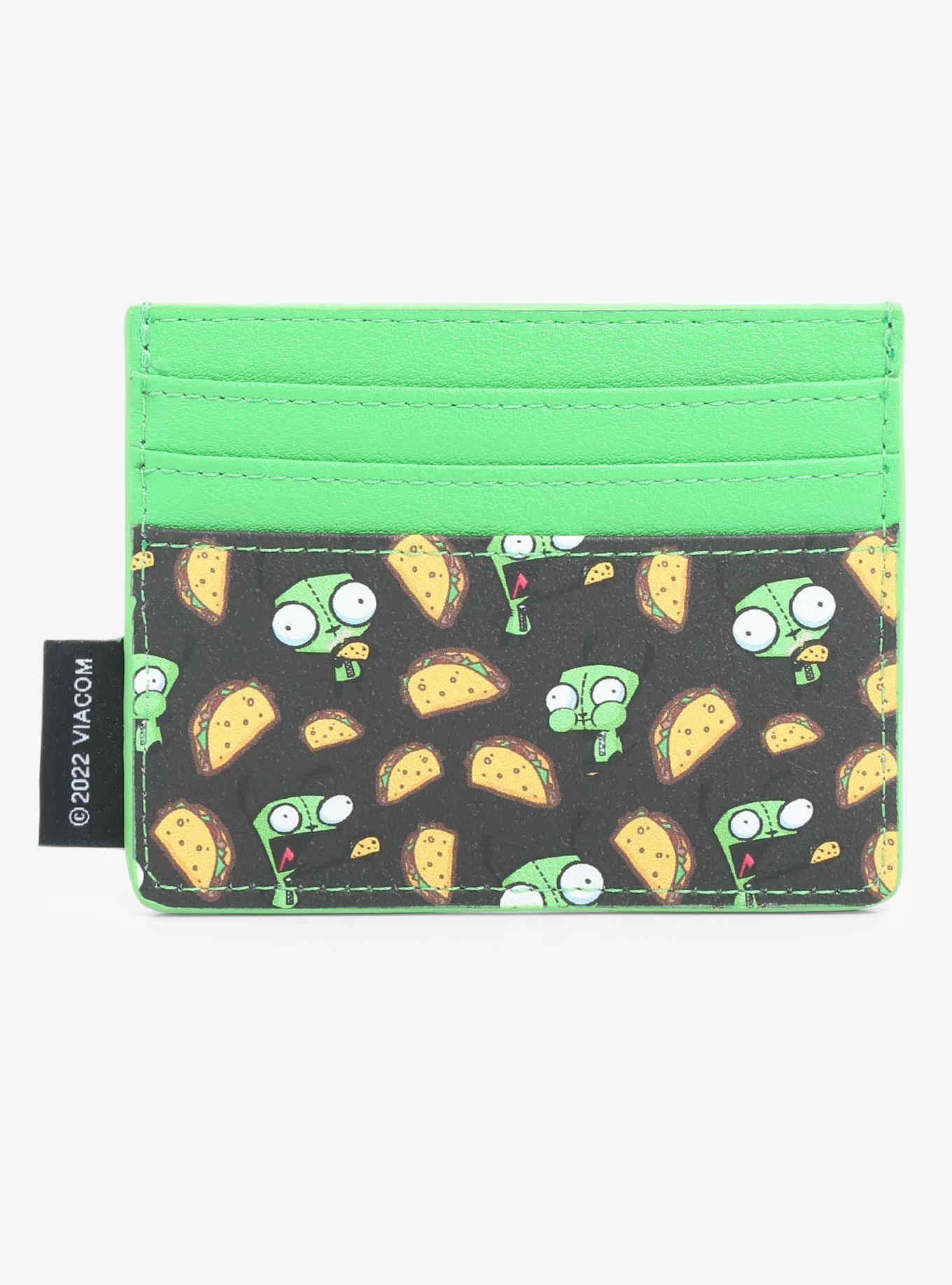 Loungefly Invader Zim GIR Taco Cardholder, , alternate
