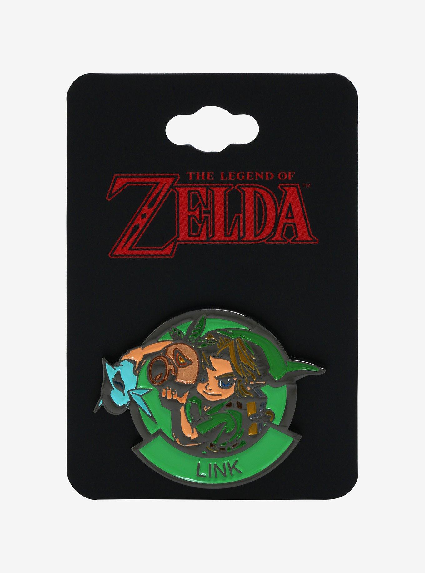 Nintendo Legend of Zelda: Majora's Mask Link Enamel Pin - BoxLunch Exclusive, , alternate