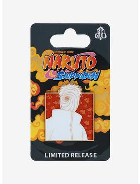 Naruto Shippuden Obito Silhouette Enamel Pin - BoxLunch Exclusive, , hi-res