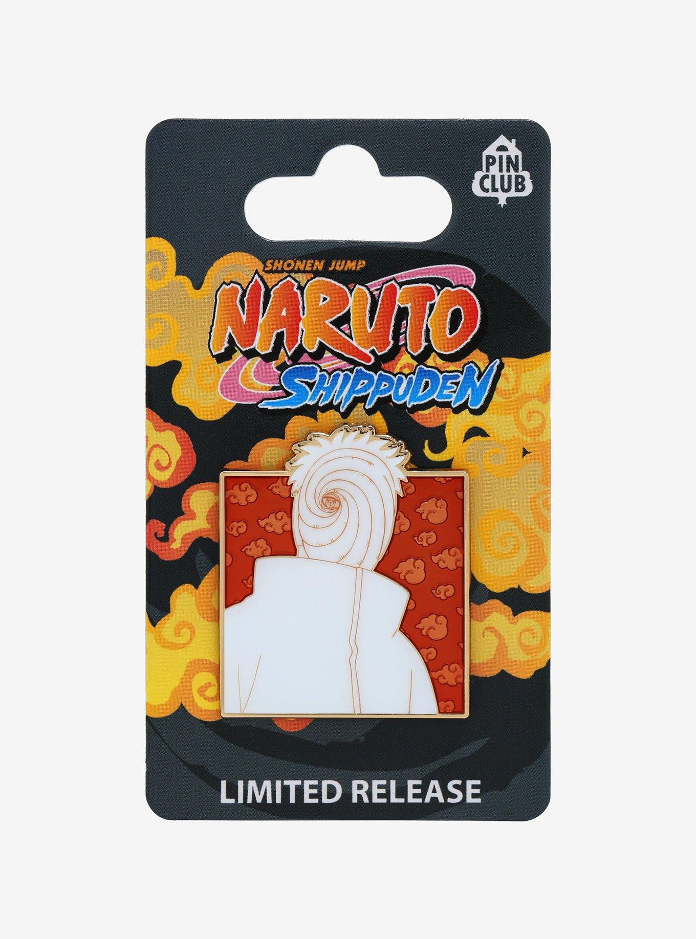 Naruto Shippuden Obito Silhouette Enamel Pin - BoxLunch Exclusive, , alternate