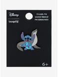 Loungefly Disney Lilo & Stitch Smiling Stitch & Seal Enamel Pin - BoxLunch Exclusive, , alternate