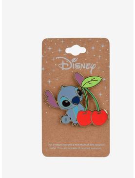 Disney Lilo & Stitch with Cherries Enamel Pin - BoxLunch Exclusive, , hi-res