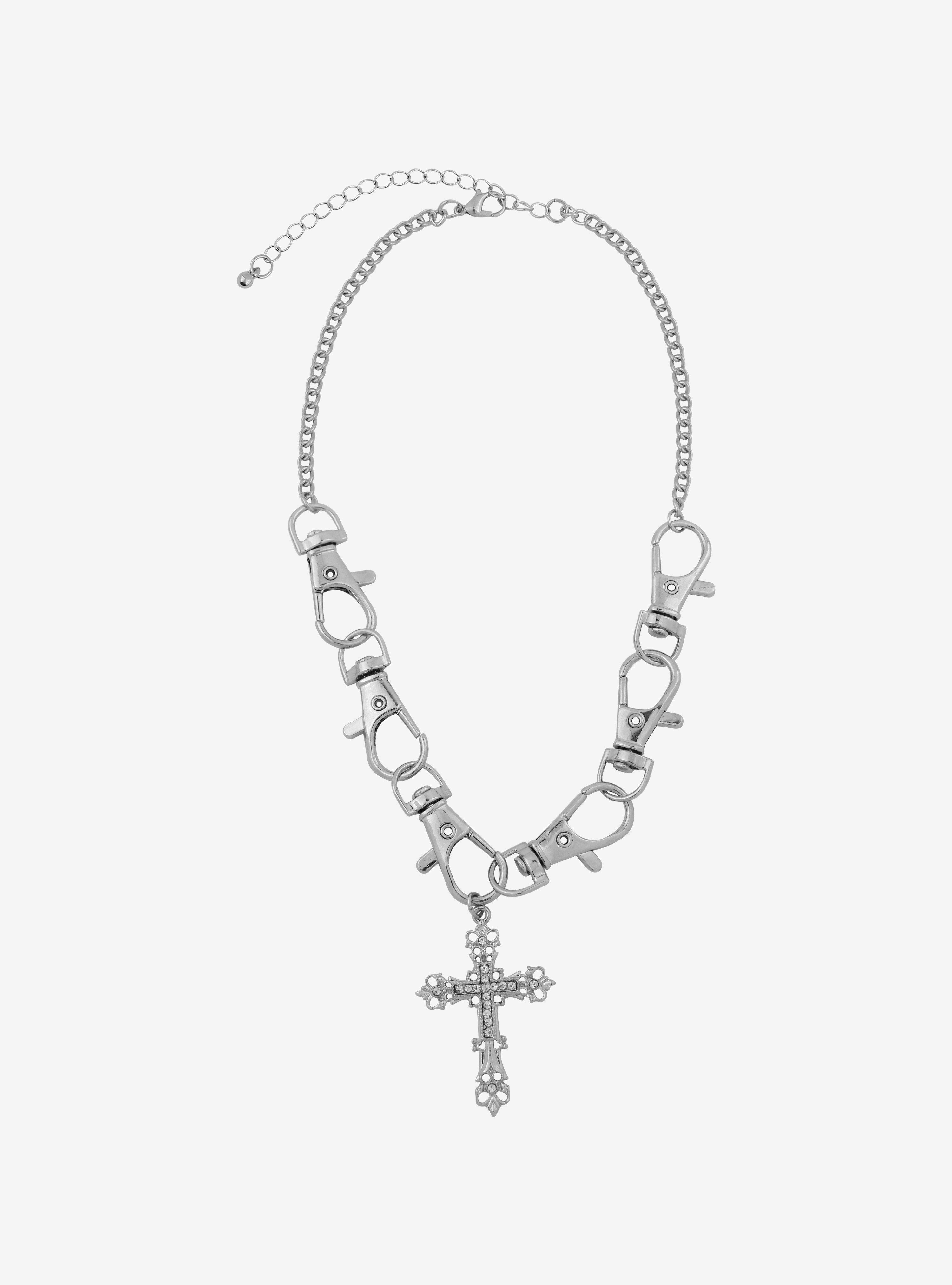 Trigger Hook Chain Choker, , alternate