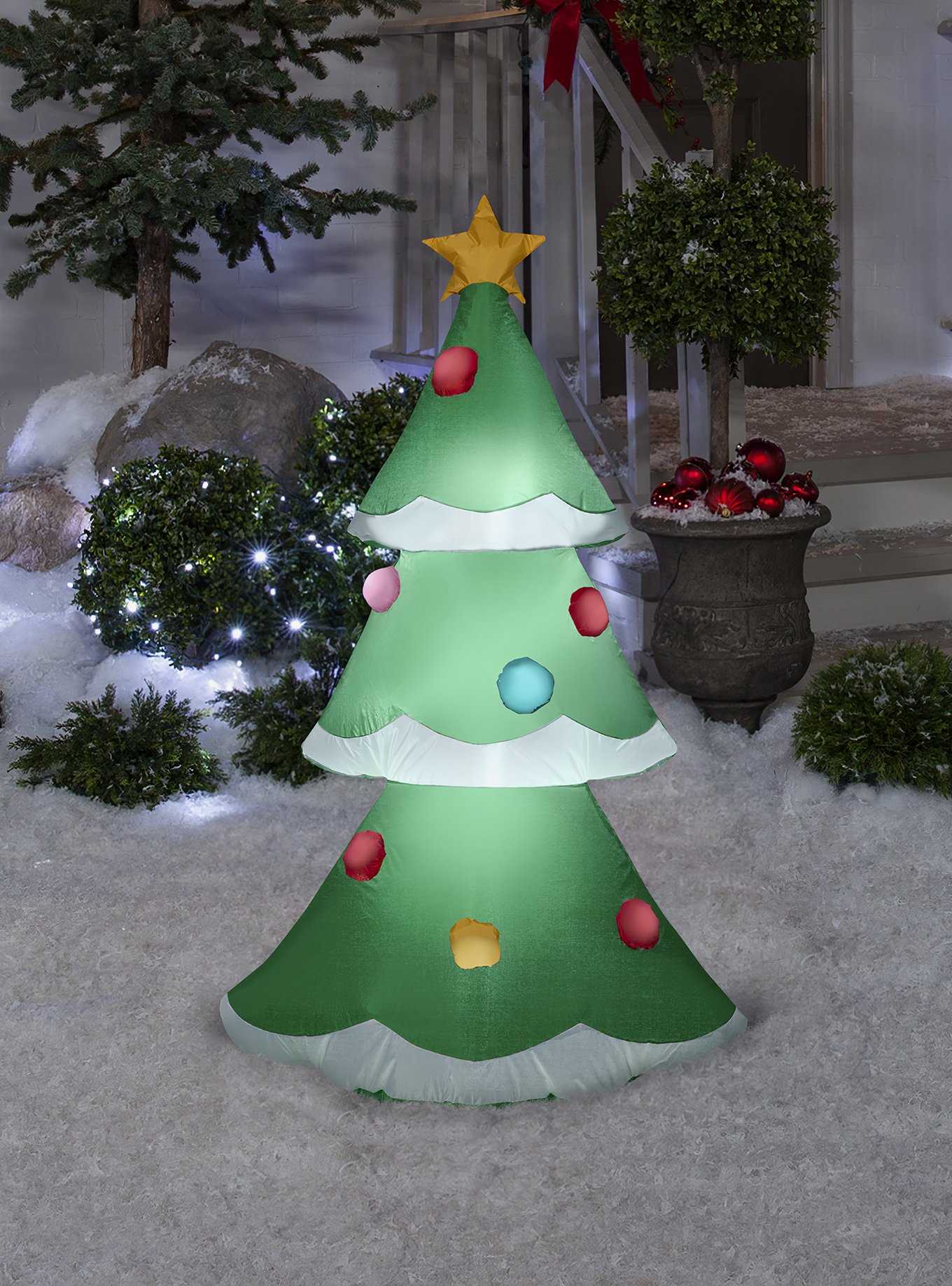 Airblown Inflatable Christmas Tree, , hi-res