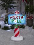 Airblown Outdoor North Pole Sign, , alternate