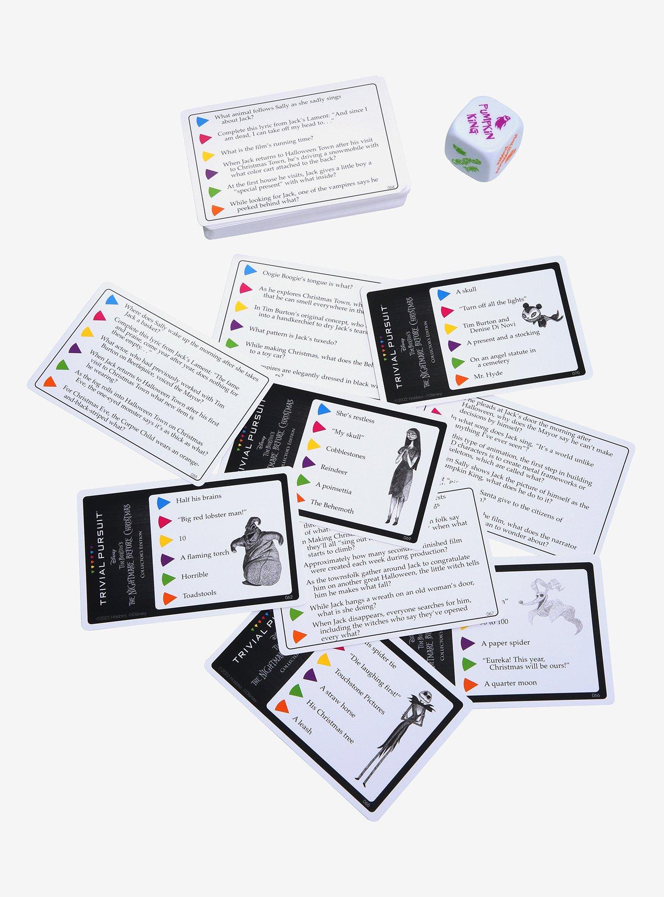 Disney The Nightmare Before Christmas Trivial Pursuit, , alternate