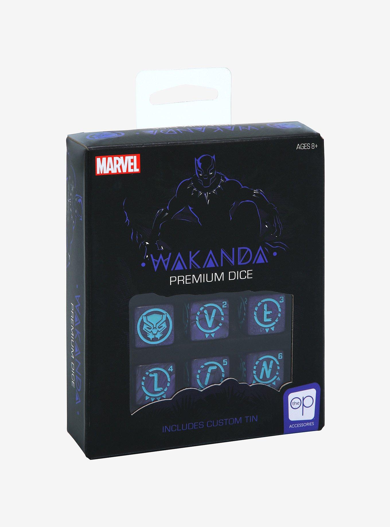 Marvel Black Panther: Wakanda Forever Premium Dice Set, , alternate