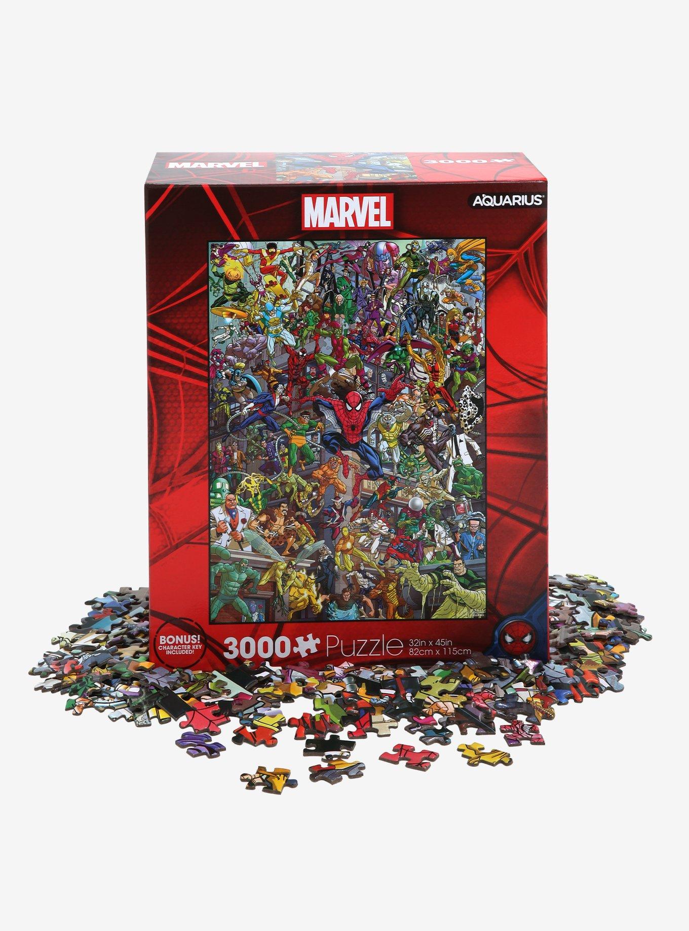 Marvel Spider-Man Spider-Verse Villains Collage 3000-Piece Puzzle, , alternate