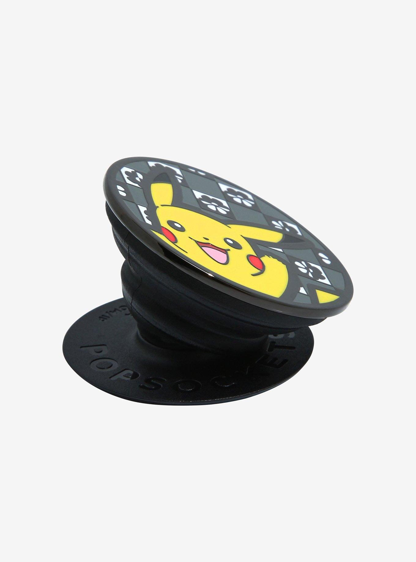Pok&eacute;mon Pikachu Checkered Enamel PopSocket, , alternate