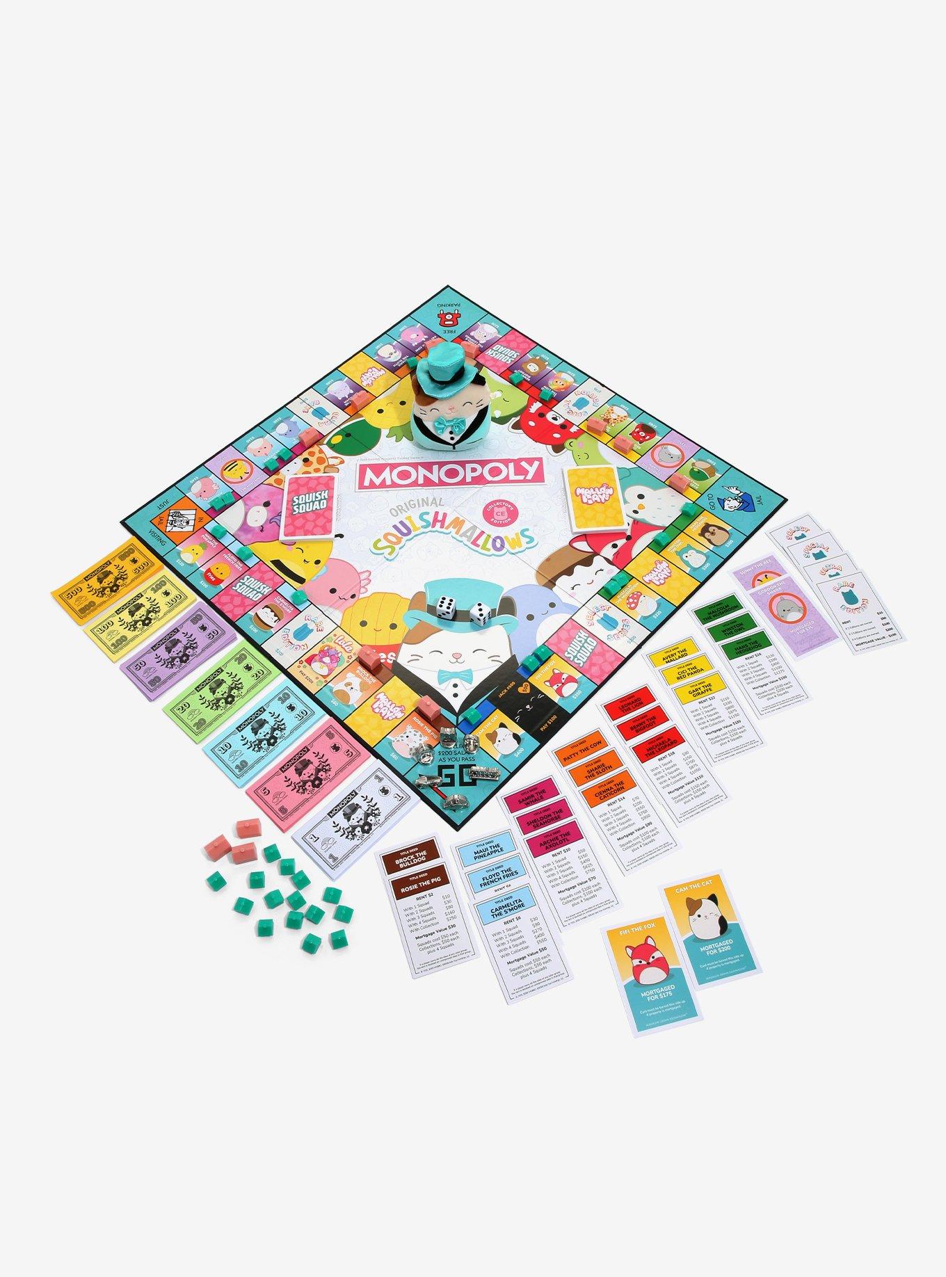 Monopoly: Squishmallows Edition Game, , alternate