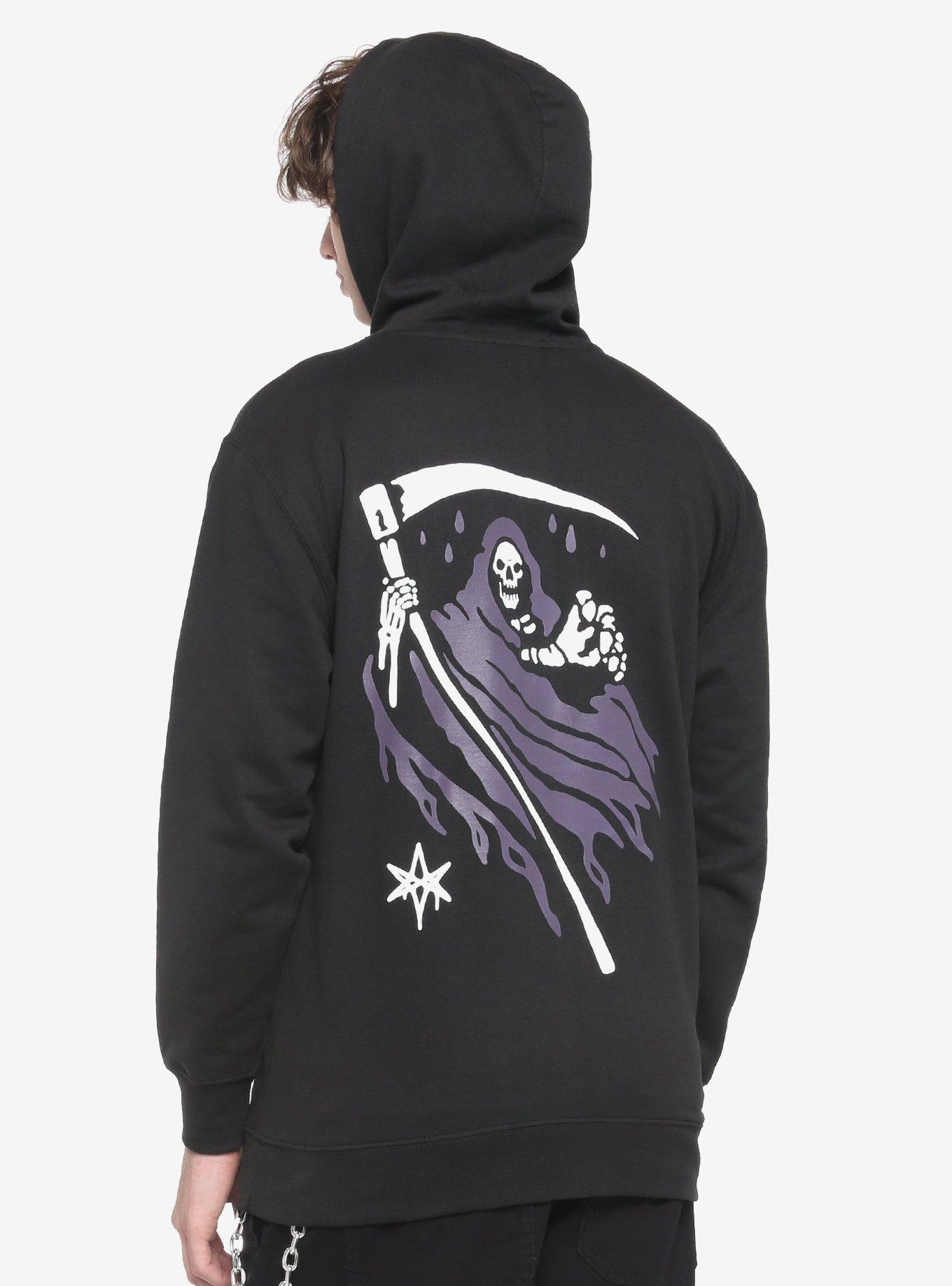 Bring Me The Horizon Grim Reaper Hoodie, BLACK, alternate