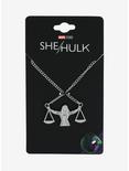 Marvel She-Hulk: Attorney At Law Justice Scale Necklace, , alternate