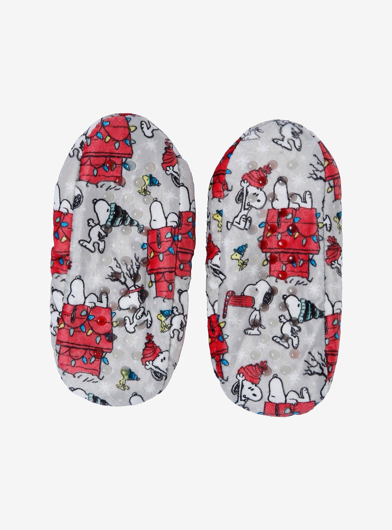 Peanuts Snoopy Christmas Cozy Slippers, , alternate