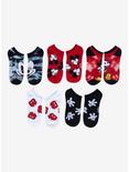 Disney Mickey Mouse Outfit No-Show Socks 5 Pair, , alternate