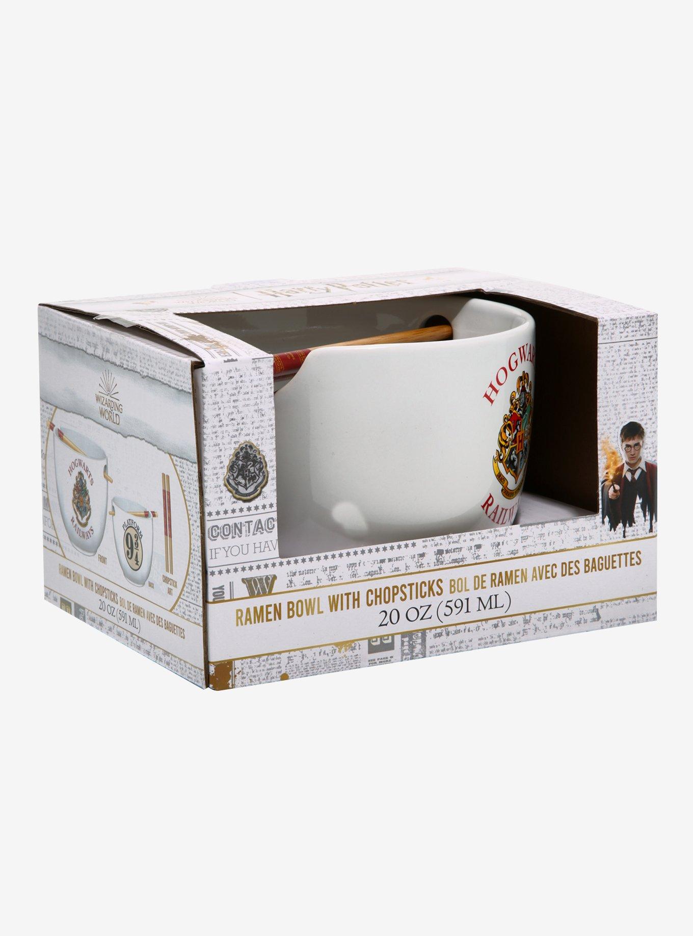 Harry Potter Hogwarts Railways Ramen Bowl With Chopsticks, , alternate