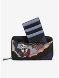 Our Universe Disney The Nightmare Before Christmas Jack & Sally Sequin Zip Wallet - BoxLunch Exclusive, , alternate