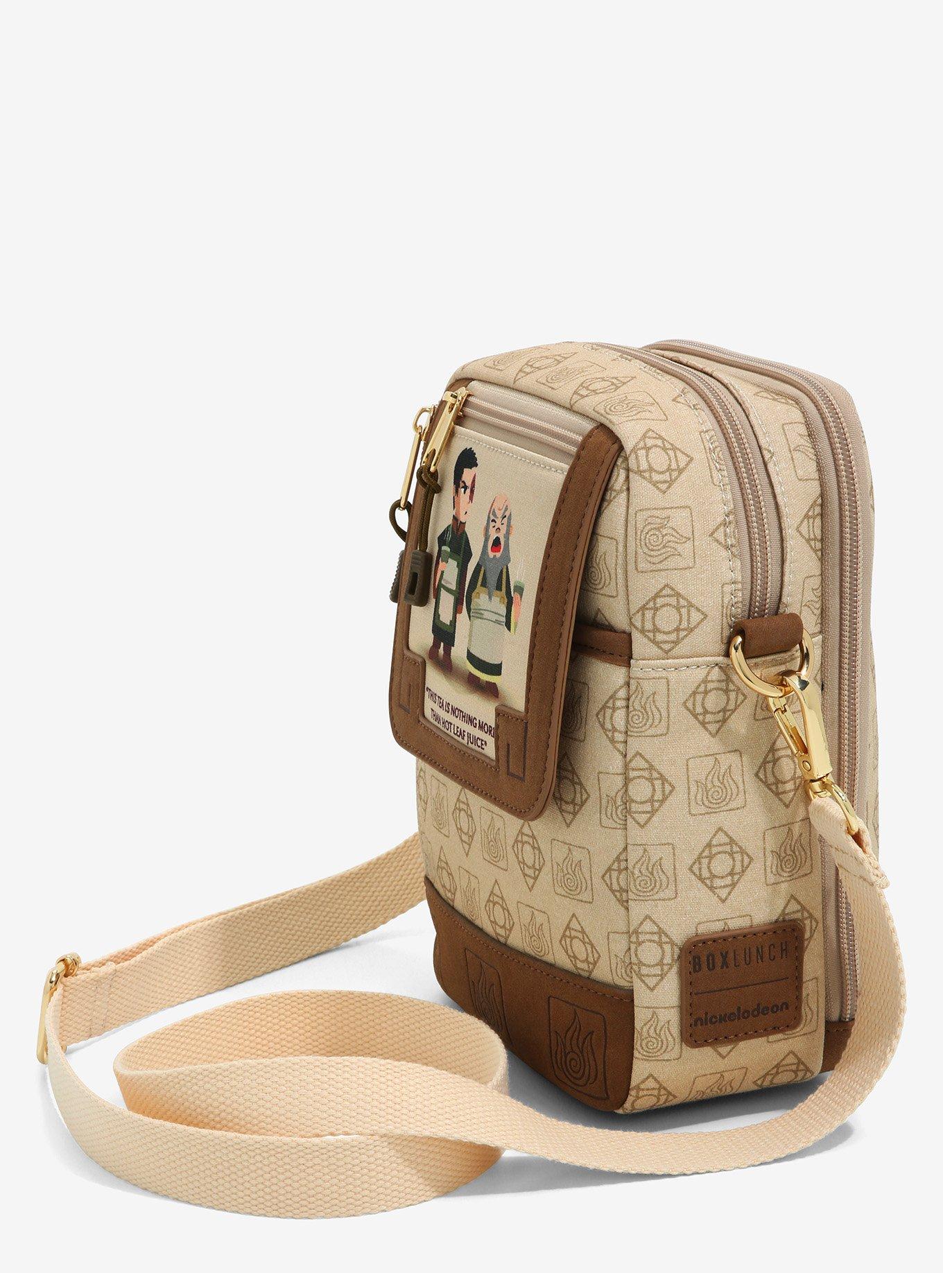 Avatar: The Last Airbender Uncle Iroh & Zuko Hot Leaf Juice Crossbody Bag - BoxLunch Exclusive, , alternate