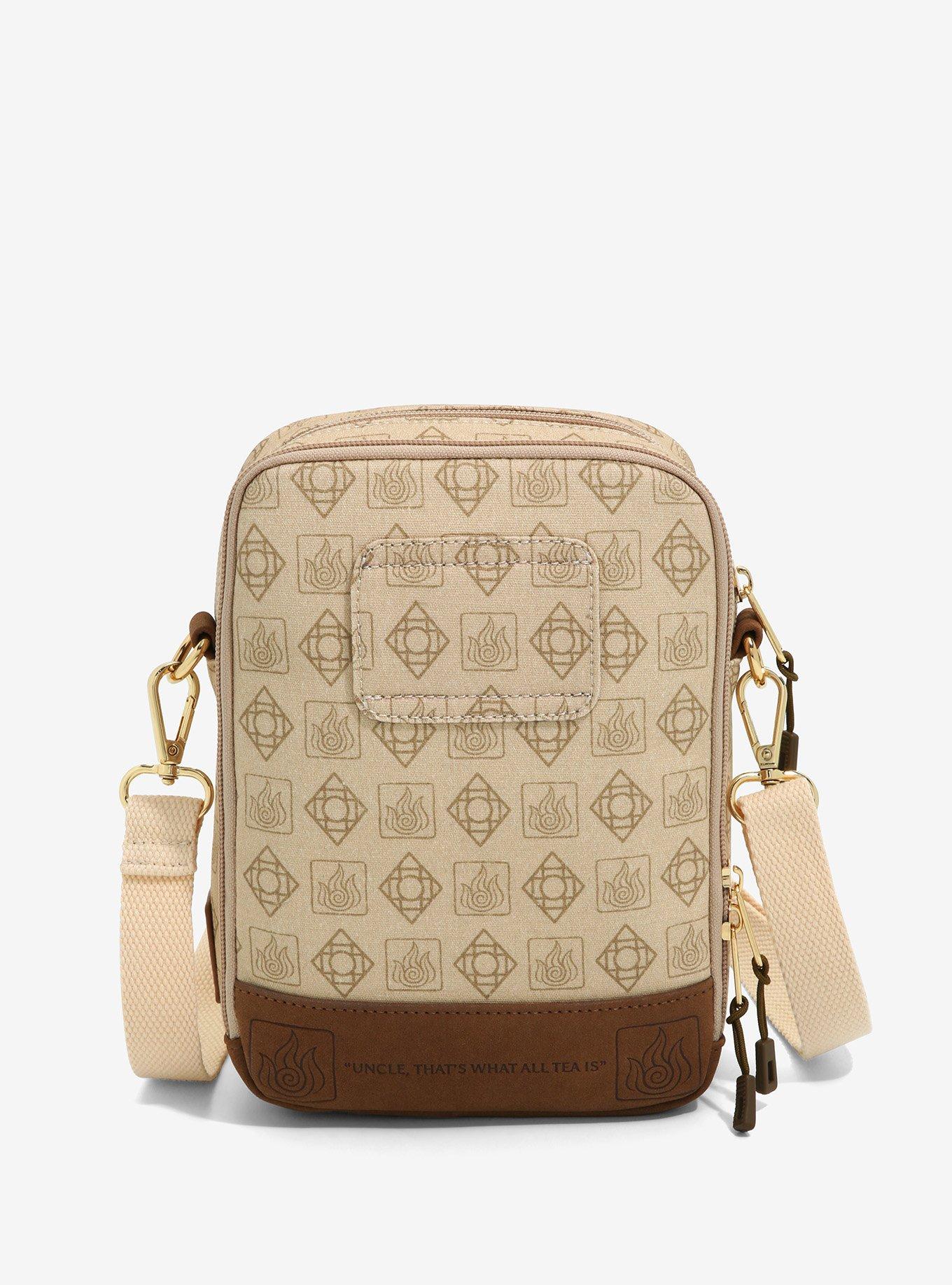 Avatar: The Last Airbender Uncle Iroh & Zuko Hot Leaf Juice Crossbody Bag - BoxLunch Exclusive, , alternate