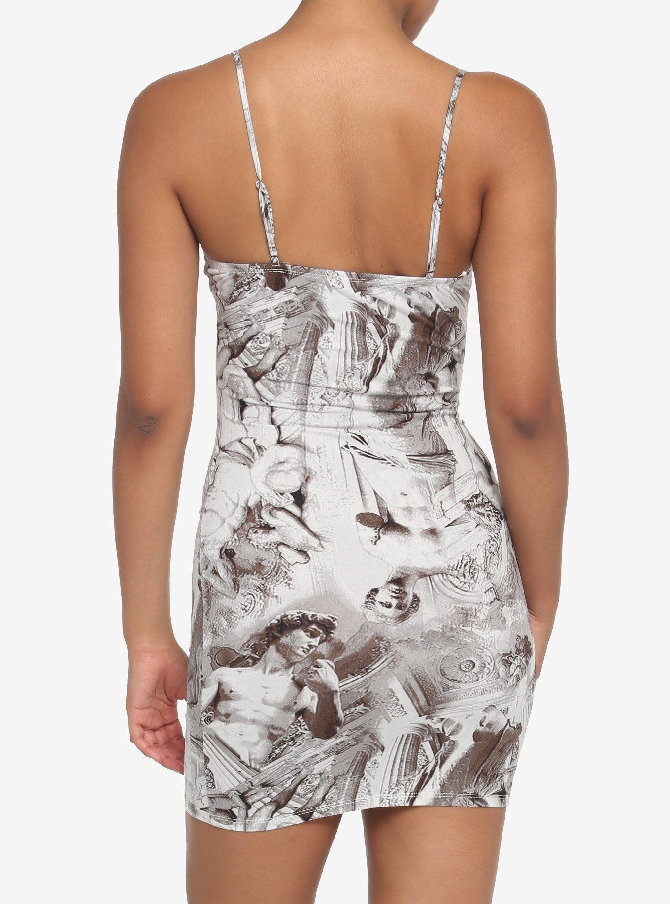 Renaissance Mini Dress, MULTI, alternate