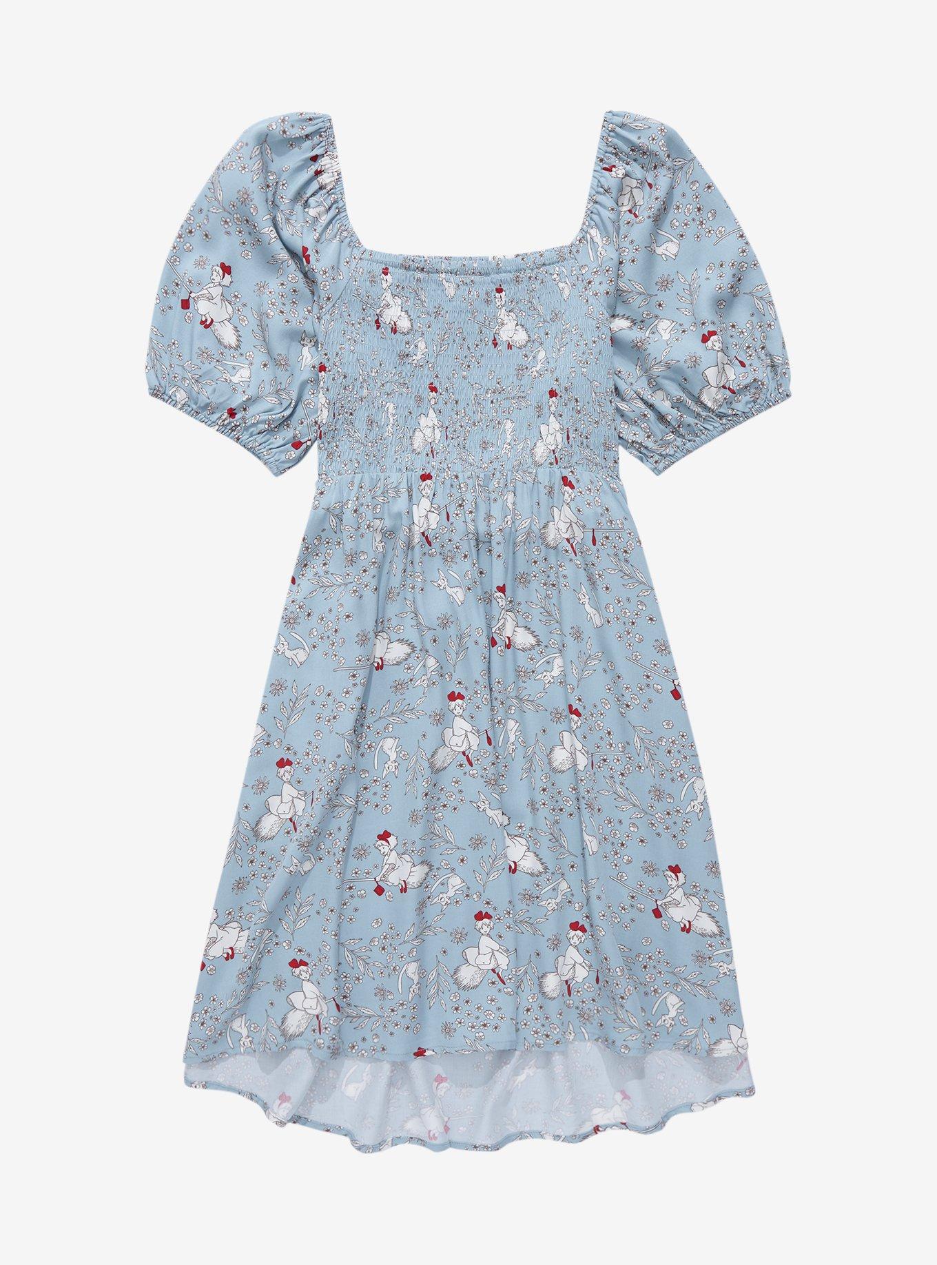 Her Universe Studio Ghibli Kiki's Delivery Service Floral Smock Dress, , hi-res