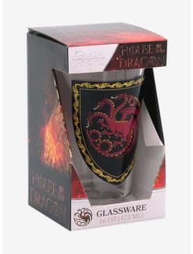 Game of Thrones House of the Dragon Crest Pint Glass, , hi-res