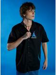 Avatar: The Way Of Water Logo Woven Button-Up, BLACK, alternate