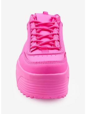 Lily High Platform Sneaker Pink, , hi-res