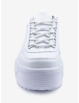 Lily High Platform Sneaker White, , hi-res