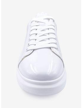 Lori Patent Platform Sneaker White, , hi-res