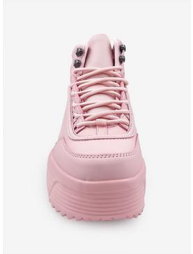 Macy High Platform Sneaker Pink, , hi-res