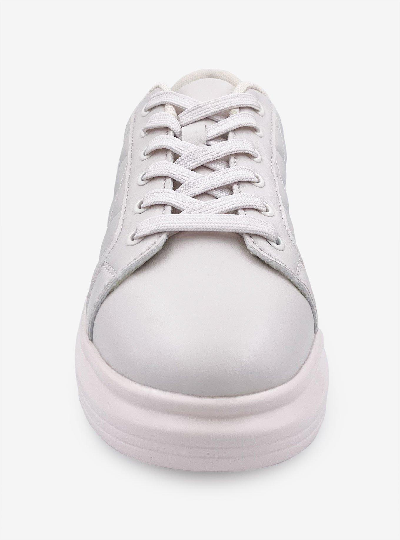Olivia Quilted Platform Sneaker Beige, , hi-res