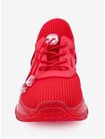 Sloan Knit Upper Sneaker with Platform Sole Red, RED, alternate
