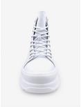 Belle High Top Platform Sneaker White, BRIGHT WHITE, alternate
