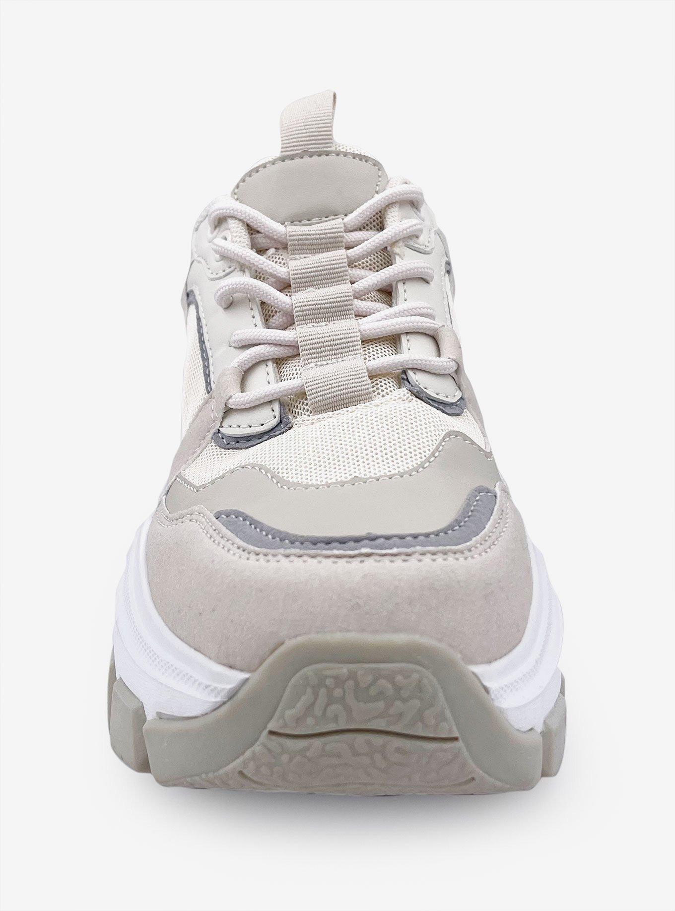 Damian Chunky Bottom Sneaker Beige, BEIGE, alternate