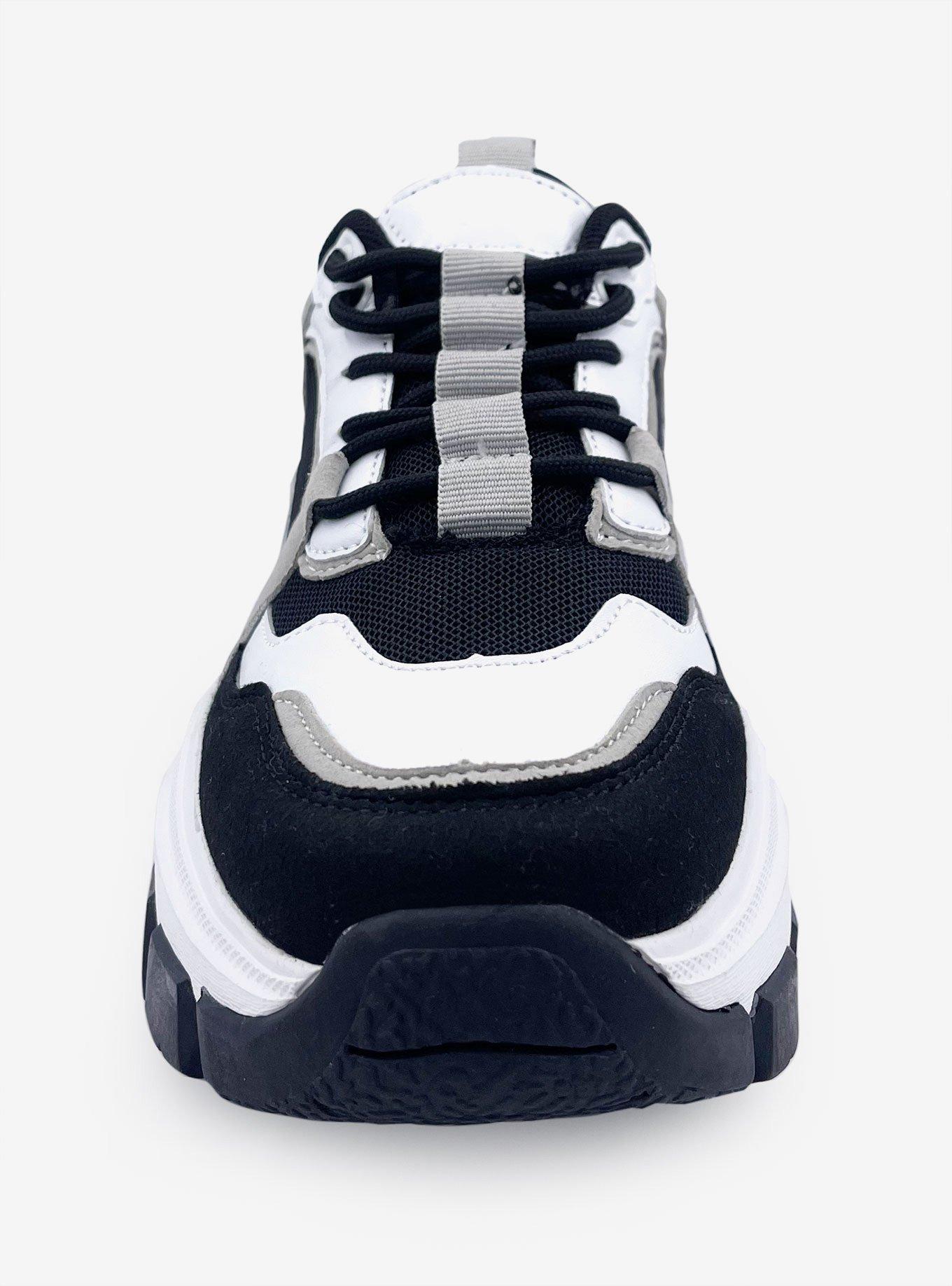 Damian Chunky Bottom Sneaker Black, , hi-res