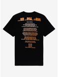 Megadeth The Sick, The Dying... And The Dead! Lyrics T-shirt, BLACK, alternate