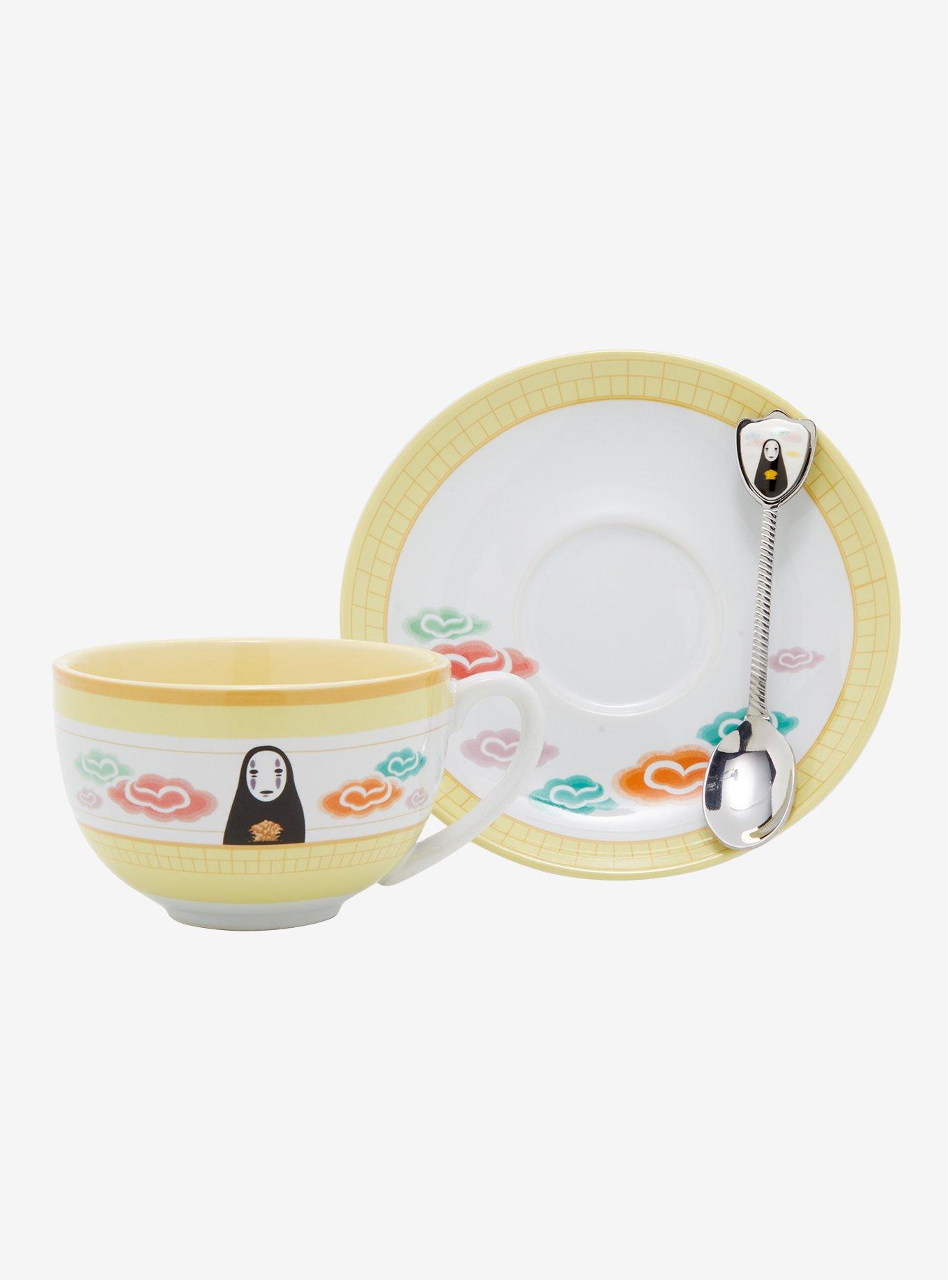 Studio Ghibli Spirited Away No-Face Teacup & Spoon Set , , hi-res